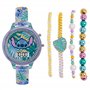 Lilo and Stitch Filles Numérique Quartz Montre avec Bracelet en Silicone LAS40001ARG