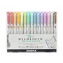 Zebra Pen Mildliner - Lot de 15 Surligneurs à Double Pointe Pastel pour Adultes