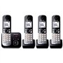 Panasonic KX-TG6824 Téléphones Sans fil Répondeur [Version Allemande]