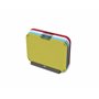 Joseph Joseph Duo Icon Lot de 4 planches à découper à code couleur avec support de rangement Multicolore