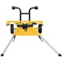 DEWALT - Piètement Roulant pour Scies à Table - DE7400-XJ - Support Stationnaire Léger et Facilement Transportable en Aluminium 