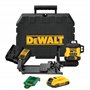 Dewalt - Niveau laser multiligne 3 x 360° compact XR 18V 2Ah Li-Ion - faisceau vert - DCLE34031D1-QW