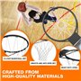 Taille Officielle (45 cm) Basket-Ball Anneau, Filet et Fixations de Montage Mural Créoles. Convient pour Les Adultes et Les Enfa