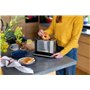 Russell Hobbs Grille Pain [Programmable] Attentiv (Fentes extra larges, Tactile, mémorisele brunissage, Tout type de pain, Surél