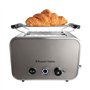Russell Hobbs Grille Pain [Design Retro Premium] Distinctions Titanium (Pour 2 Tranches, 6 Niveaux de brunissage, Fonction Surél