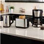 Russell Hobbs Bouilloire électrique (Eau chaude, thé, café, 1,7L, couvercle à ouverture par pression, bec verseur parfait, filtr