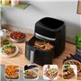 Russell Hobbs Air Fryer XXL 8,3L Rapid Air (Compact, Silencieux, Pizza Ø 26cm) Friteuse sans huile (9-en-1, Cuit, gril, rôtit et