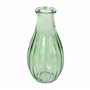 Talking Tables Vase Soliflore en Verre Vert pour Fleurs Décoration Élégante Centre de Table Mariage Rebord de Fenêtre Fêtes Jard