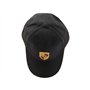 Casquette avec blason de la marque Porsche noire