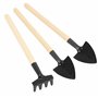 TRIXES Ensemble de Mini Outils de Jardinage Pot de Fleur Râteau Truelle Pelle Semis Plantation de Serre