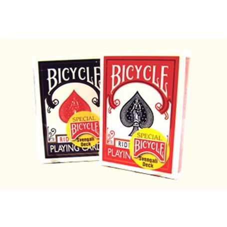 Murphy's Manufacturing Jeu de Cartes Magique - Le Jeu Svengali (Format Bicycle à Dos Rouge)