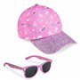 Peppa Pig Casquette Enfant Fille & Lunettes de Soleil Enfant - Rose Licorne
