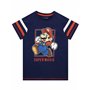 Super Mario T-Shirt Garçon Bleu 8-9 Ans