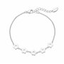 Philip Jones Bracelet Fleur plaqué Argent