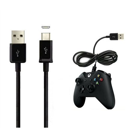 Mr. Gadget's Solutions® Câble de charge micro USB pour téléphones portables/manette de jeu/Xbox One/PS4 - 1 m