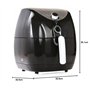 Tower T17021 Air Fryer - Friteuse sans Huile - Friteuse Électrique à Air de Taille Familiale avec Circulation d'Air Rapide, Minu