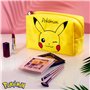 Pokemon Trousse de Toilette Makeup Bag Pikachu Pochette de Voyage Zippée Femme Fille Ado Idée Cadeau Pikachu