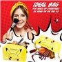 Pokemon Trousse de Toilette Makeup Bag Pikachu Pochette de Voyage Zippée Femme Fille Ado Idée Cadeau Pikachu
