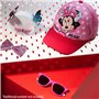 Disney 100% UV Lunettes de Soleil Fille et Ensemble Réglable Casquette (Rose Minnie)