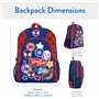 Marvel Sac à dos Spiderman | Spidey et ses amis incroyables sac à dos pour enfants I sac d'école pour garçons et filles I marcha