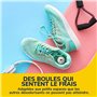 Dr. Scholl's Boules désodorisantes pour chaussures, sacs et casiers de sport - Cliniquement testé - Fraîcheur toute la journée -