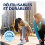 Dr. Scholl's Boules désodorisantes pour chaussures, sacs et casiers de sport - Cliniquement testé - Fraîcheur toute la journée -