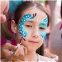 20 Couleurs Peinture Corporelle pour Le Visage Palette Maquillage pour Enfants et Adultes Peinture Artistique Lavables pour Carn