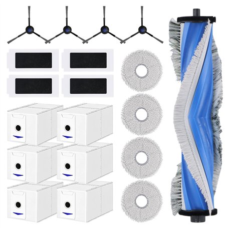 Focenat 19PCS Accessoires de Rechange pour ECOVACS DEEBOT T30 Pro Omni Aspirateur Robot