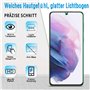 Slanku 3 pièces, Verre Trempé pour Samsung Galaxy S21 Plus 5G/S21+ 5G Film Protecteur d'écran [Le lecteur d'empreinte] 9H Dureté