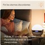 Lumie Bodyclock Luxe - 700FM Réveil Lumie avec FM Radio Enceinte Bluetooth Lumière Bleu Faible pour Sommeil