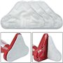 Malayas-Lot de 3 lingettes en microfibre lavables pour balai vapeu,Housse lavable Coussinets pour nettoyeur vapeur, Tampons de v