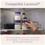 Lansinoh Biberons 4 x 160 ml - pour conserver le lait maternel en toute sécurité - Nouveau design compact pour une meilleure sta