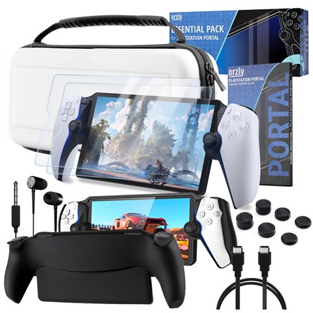 Ensemble d'accessoires conçus pour Playstation Portal Case et protecteur d'écran
