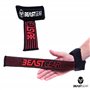 Sangles de Levage de Musculation/Halérophilie Beast Gear – Bandes Straps Rembourrées Support de Poignet Professionnelles avec Gr
