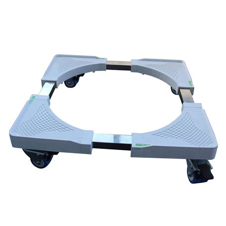 TOPWAY Base Mobile de Réfrigérateur Machine à Laver Réglable 52cm-72cm