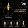 Wordsworth & Black Ensemble de stylo Plume, Extra Fine Plume, Comprend 6 cartouches d'encre et un convertisseur de recharge d'en