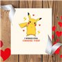 Danilo Promotions Limited Carte de Saint-Valentin Pokémon « I Would Still Choose You »