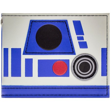 The Empire Strikes Back Star Wars R2-D2 Droïde de Réparation Rebel Alliance Portefeuille Bi-Fold Porte-ID & Porte-Cartes