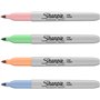 Sharpie Marqueurs permanents Pointe fine pour des détails audacieux | Couleurs standard assorties | Couleurs pastel | 2x 4 marqu