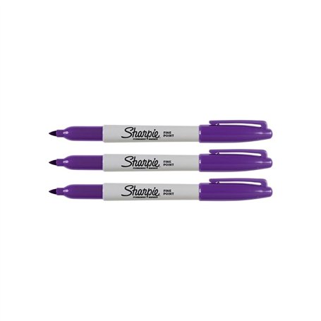 Sharpie Lot de 3 marqueurs permanents