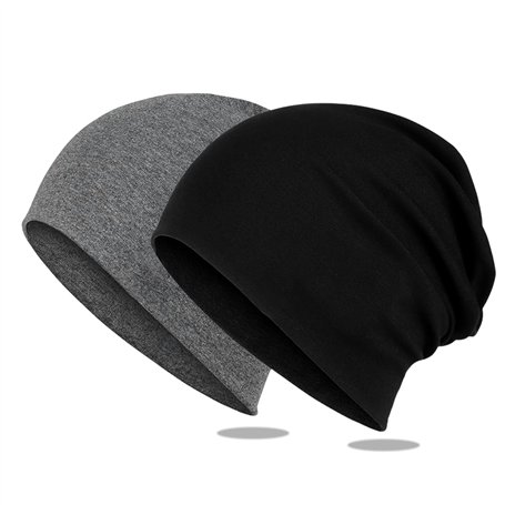 Wisebom 2 Pièces Bonnet Souple pour Homme Et Femme