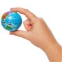Baker Ross FN050 Globe Squeezy Balls - Lot de 5, balle anti-stress pour remplir les sacs de fête