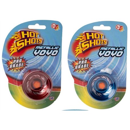 Lot de 2 yo-yo métalliques de qualité supérieure pour enfants débutants – Yo-yos haute performance pour les tours et le jeu