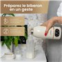 LittLoo Chauffe-Biberon Nomade Portable Sans Fil – 500 ml - USB-C & Charge Rapide DC – Température Réglable –Idéal pour Lait Mat