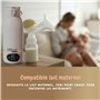 LittLoo Chauffe-Biberon Nomade Portable Sans Fil – 500 ml - USB-C & Charge Rapide DC – Température Réglable –Idéal pour Lait Mat