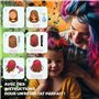 Festicy Craie pour cheveux I 6 couleurs Halloween noir, blanc et rouge I Parfait deguisement halloween femme et fille I Accessoi