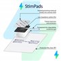 StimPads - 12 Électrodes 40x40mm avec Connecteur à Broche 2mm - Excellente Adhérence et Conductivité - Électrodes de Haute Quali