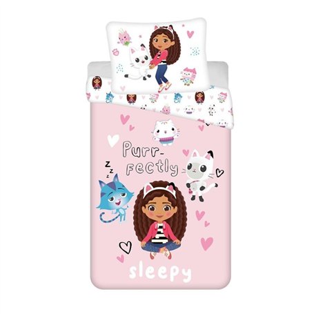 Parure de lit Gabby et la Maison Magique en Polycoton