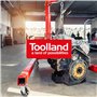 Toolland Treuil portable, treuil remorque bateau, palan manuel à câble avec manivelle, capacité de charge max. 250 kg, rapport d