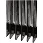 Radiateur a bain d'huile - 2000 W - DOMO - DO7327R - 42,5 x 28 x 64 cm - Noir
